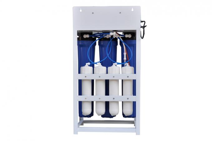 100 - 600G商業用RO水清浄器システム20インチ フィルター サイズのコンパクト デザイン