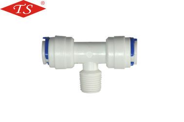 中国 Polopropylene物質的な水清浄器の付属品の証明されるプラスチックK6064 T継手のセリウム サプライヤー
